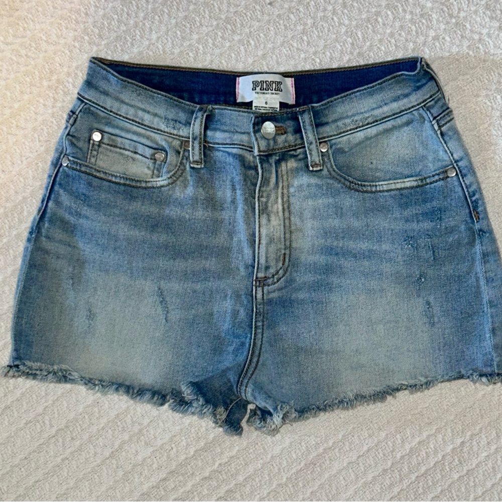 PINK Victoria's Secret Light Blue Denim Jeans